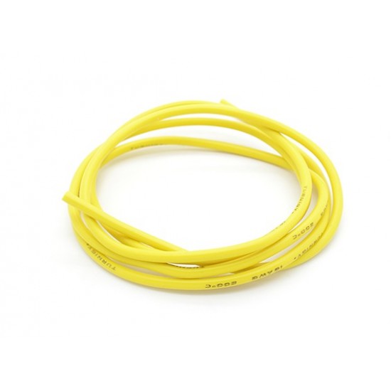 16 AWG silicone wire multistranded - Yellow